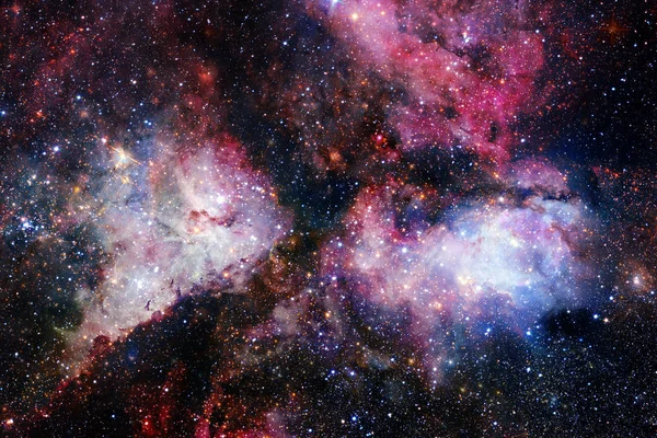 Belo fundo espacial. Arte Cosmoc. Elementos desta imagem fornecidos pela NASA — Fotografia de Stock