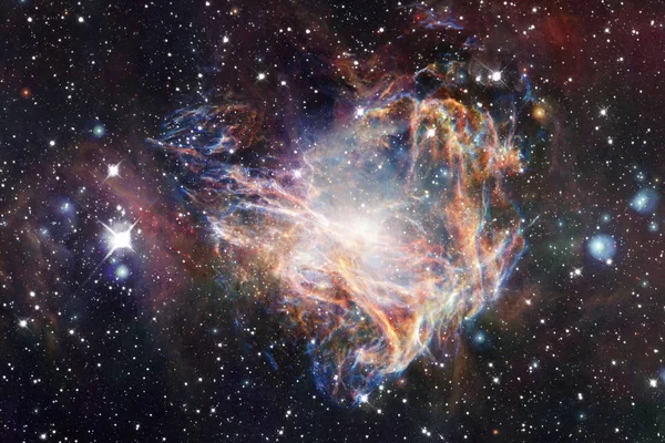 Nebulosa. Imagen del espacio exterior que es adecuado para el papel pintado . — Foto de Stock
