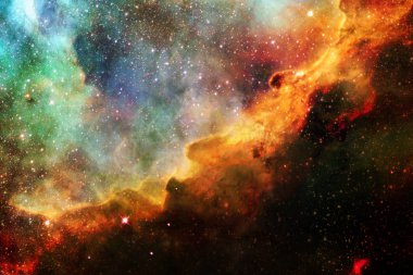 Güzellik derin uzay. Bilim kurgu fantezi duvar kağıdı için ideal .