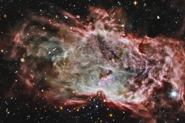Galassie, stelle e nebulose in una fantastica immagine spaziale . — Foto Stock