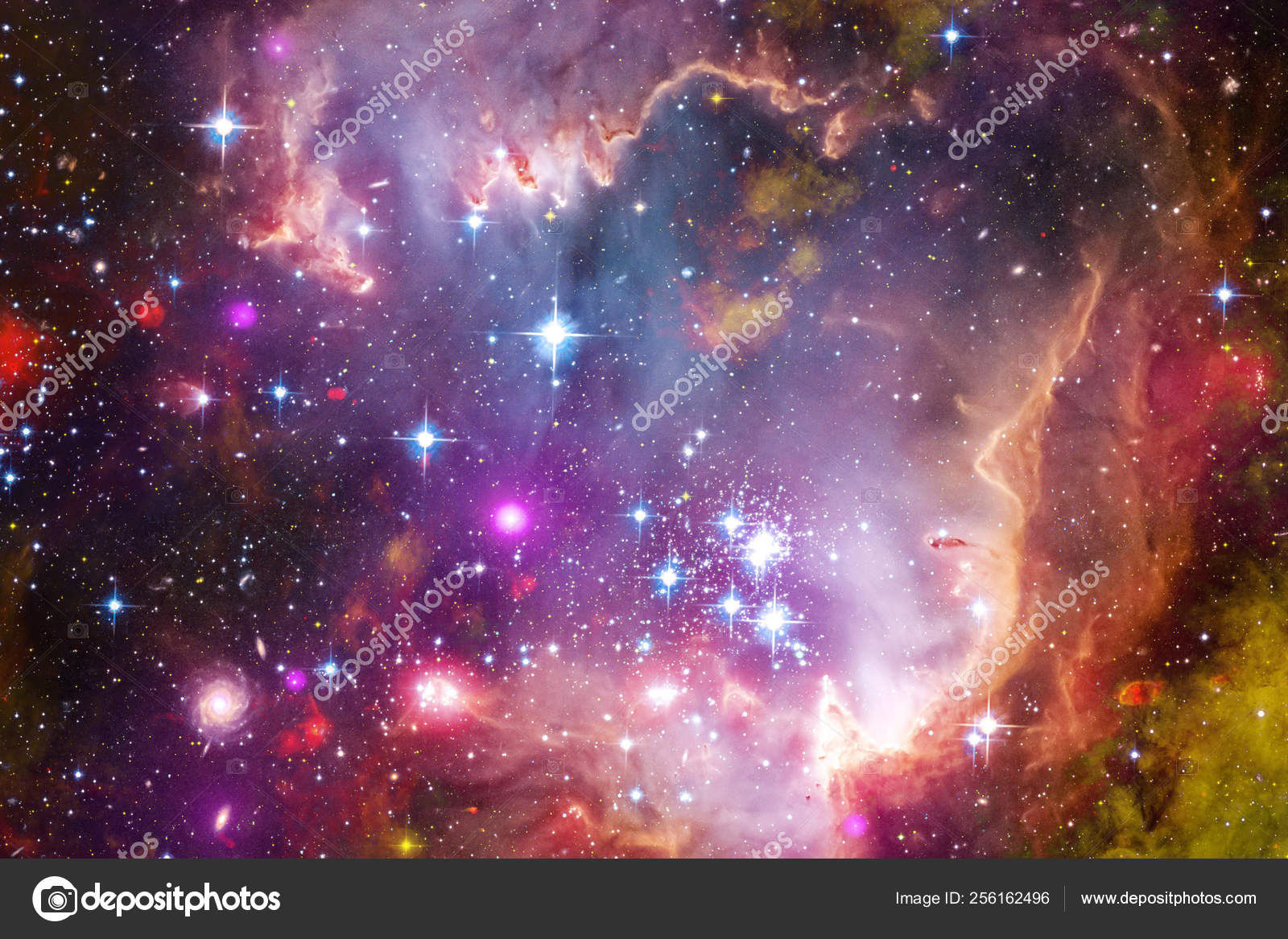 宇宙景观 五颜六色的科幻小说壁纸与无尽的外太空 图库照片 C Outer Space 宇宙景观 五颜六色的科幻小说壁纸与无尽的外太空 图库照片 C Outer Space