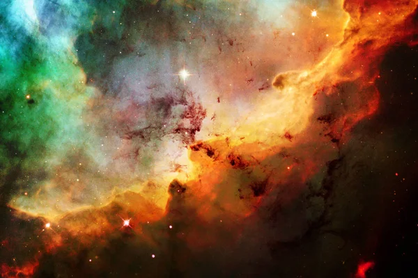 Espantoso espaço profundo. Bilhões de galáxias no universo . — Fotografia de Stock