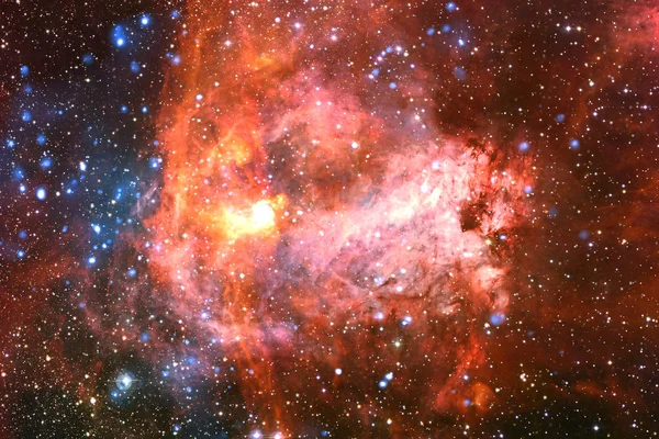 Starfield stardust en nevel in eindeloos mooie universum. — Stockfoto
