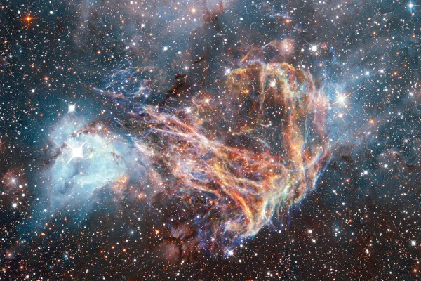 宇宙空間で素晴らしい銀河。無限宇宙の Starfields. — ストック写真