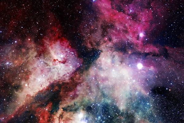 Nebulosa e galassie nello spazio. Elementi di questa immagine forniti dalla NASA — Foto Stock