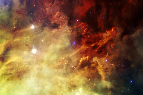 Nebulosa e galassie nello spazio. Elementi di questa immagine forniti dalla NASA — Foto Stock