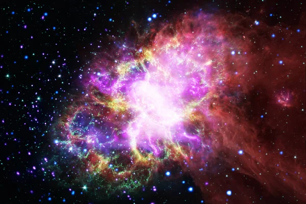 Starfield stardust y nebulosa en un universo hermoso sin fin . —  Fotos de Stock