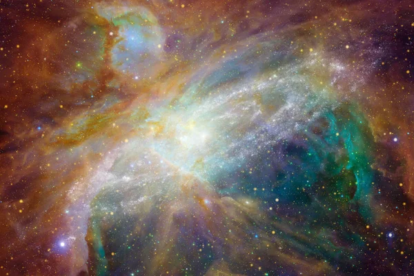 Mgławice, galaktyki i gwiazd w piękną kompozycję. Deep space sztuki. — Zdjęcie stockowe