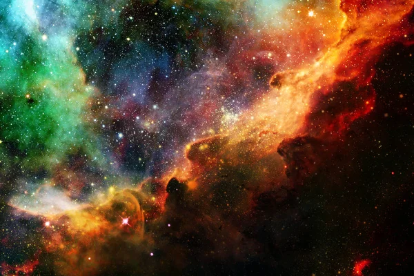 Yıldızlar, galaksiler ve nebulanın harika kozmik görüntü.