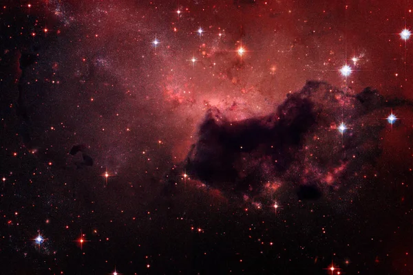 Paisaje de cúmulos estelares. Hermosa imagen del espacio. Arte del cosmos . — Foto de Stock
