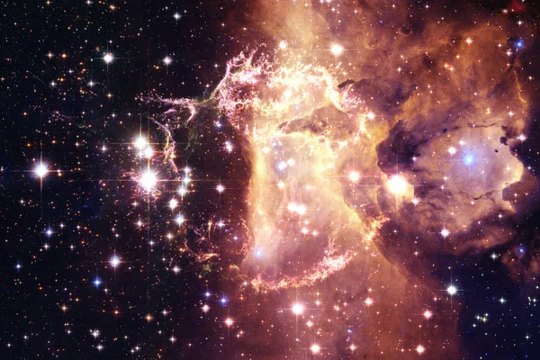 Univerzum stardust, és a köd gyönyörű végtelen világmindenségben. — Stock Fotó