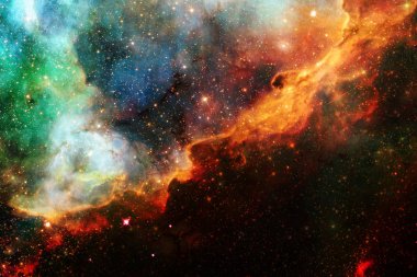 Uzayda harika gökada. Ü sonsuz evrenin.