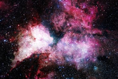 Bilim kurgu uzay wallpaper, galaksiler ve korku veren kozmik görüntüdeki nebulanın