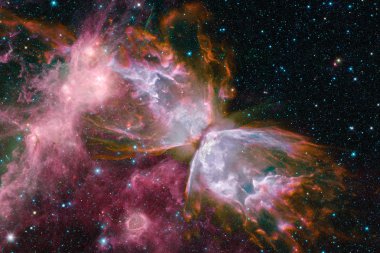 Güzel galaxy ve uzay gece yıldız.