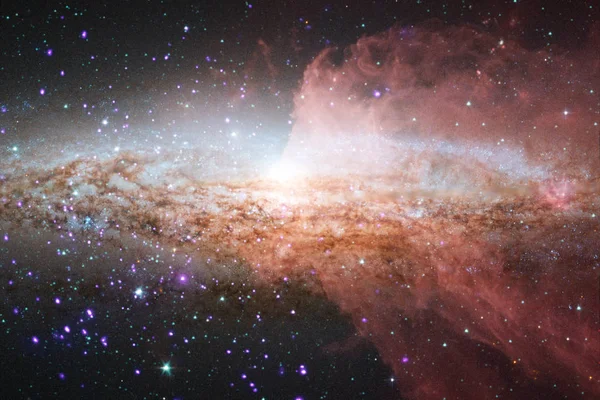 Galaxia en el espacio exterior, belleza del universo . — Foto de Stock