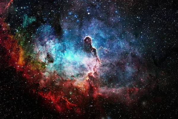 Skönheten i yttre rymden. Science fiction tapeter. — Stockfoto