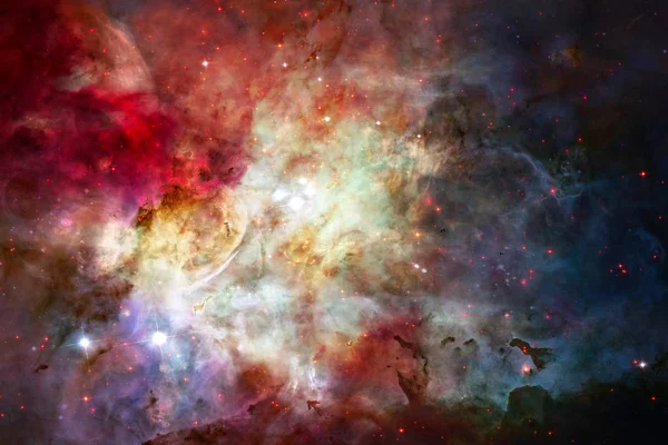 Toller Nebel. Milliarden Galaxien im Universum. — Stockfoto