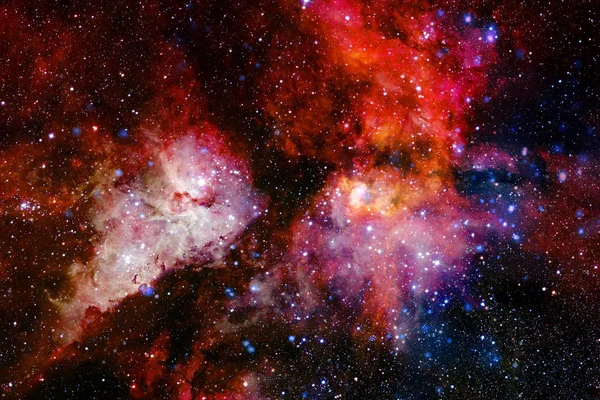 Galax någonstans i yttre rymden. Delar av denna bild tillhandahålls av NASA — Stockfoto