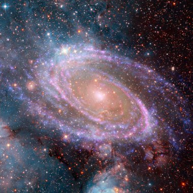 Derin uzayda bir yerde Starfield awesome güzellik.