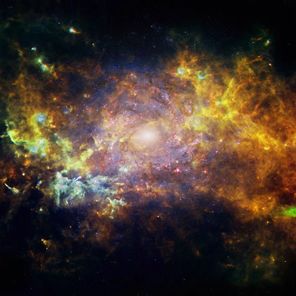 Universo lleno de estrellas, nebulosas y galaxias. — Foto de Stock