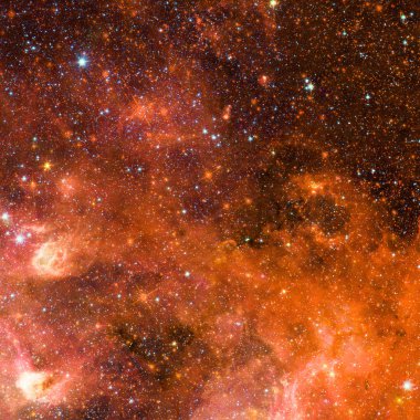 Derin uzayın güzelliği. Bu görüntünün elementleri NASA tarafından desteklenmektedir