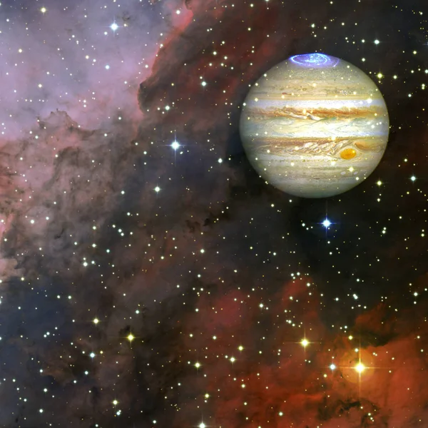 惑星木星。Nasa から提供されたこのイメージの要素 — ストック写真