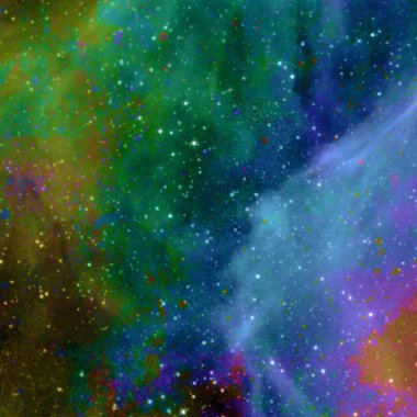 Sonsuz evren. Bu görüntünün elementleri NASA tarafından desteklenmektedir