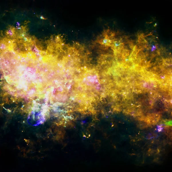 Beautiful nebulaes in outer space. Elements of this image furnished by NASA — Stock Photo, Image