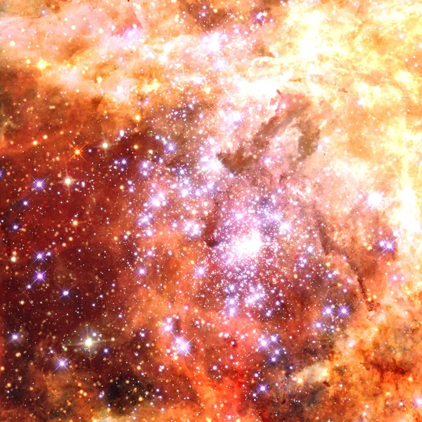 Evren yıldız, nebula ve galaksiyle dolu.. — Stok fotoğraf