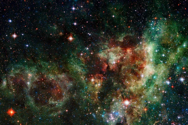 Starfield stardust και νεφέλωμα στο απέραντο σύμπαν όμορφη. — Φωτογραφία Αρχείου