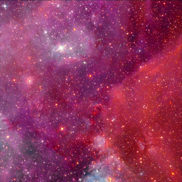 Nebulosa no espaço. Elementos desta imagem fornecidos pela NASA — Fotografia de Stock