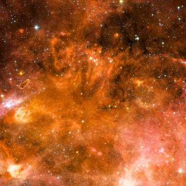 Evren yıldız, nebula ve galaksiyle dolu..