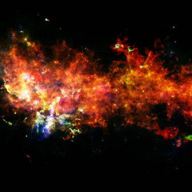 Nebula yıldız tozunun yıldızlararası bulutu.