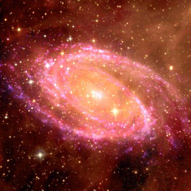 Sonsuz evren. Bu görüntünün elementleri NASA tarafından desteklenmektedir