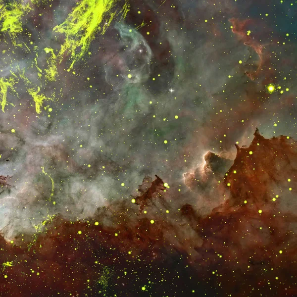 끝없는 우주. NASA 가 제공 한 이형상의 요소들 — 스톡 사진