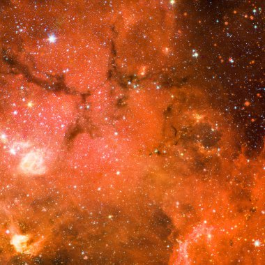 Evren yıldız, nebula ve galaksiyle dolu..