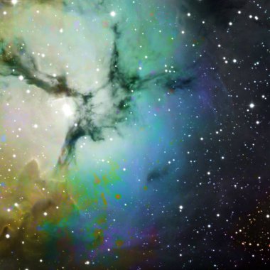 Sonsuz evren. Bu görüntünün elementleri NASA tarafından desteklenmektedir