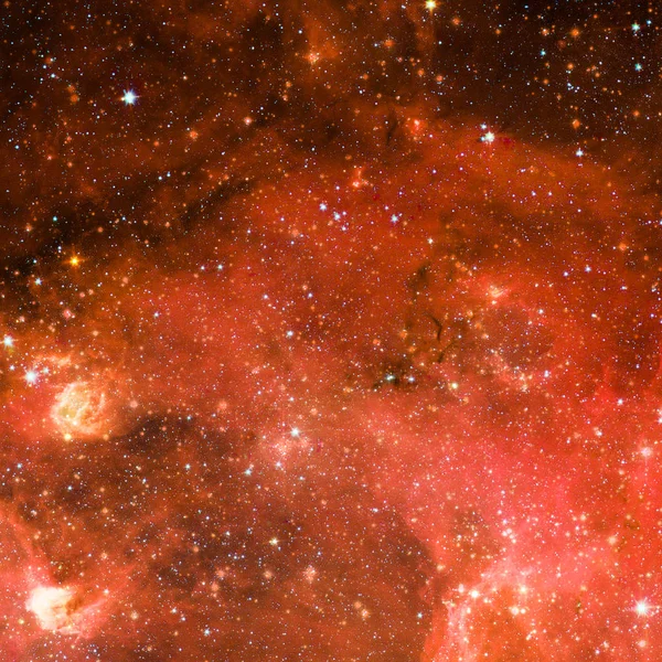 Nebulosa ett interstellärt moln av stjärnor damm. — Stockfoto