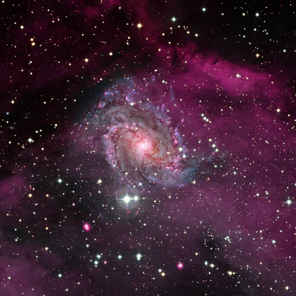 Nebel eine interstellare Wolke aus Sternenstaub. — Stockfoto