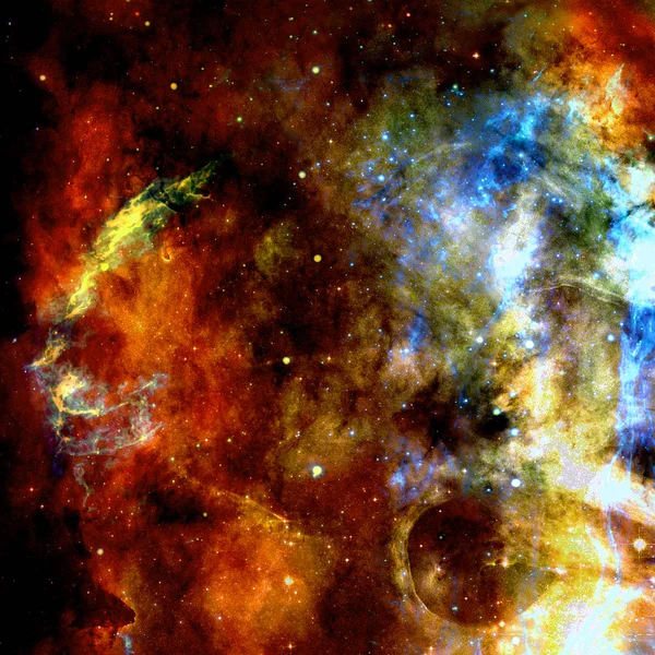 Uzaydan güzel Nebula. NASA tarafından döşenmiş bu görüntünün elemanları — Stok fotoğraf