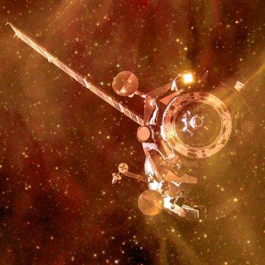 Uzay mekiği. Nasa tarafından döşenmiş bu görüntü unsurları