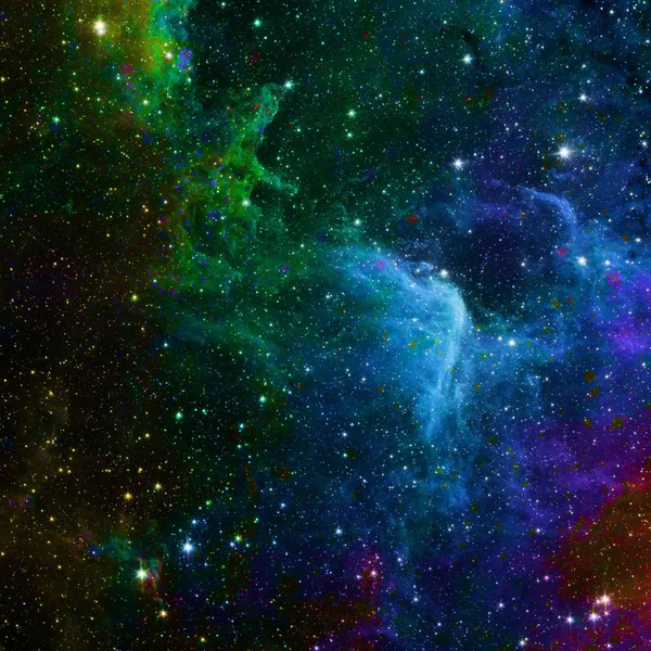 Mlhovina ve vesmíru. Prvky tohoto snímku poskytla NASA — Stock fotografie