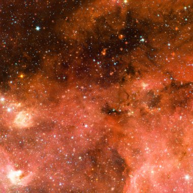 Sonsuz evrenin güzelliği. NASA tarafından döşenmiş bu görüntünün elemanları