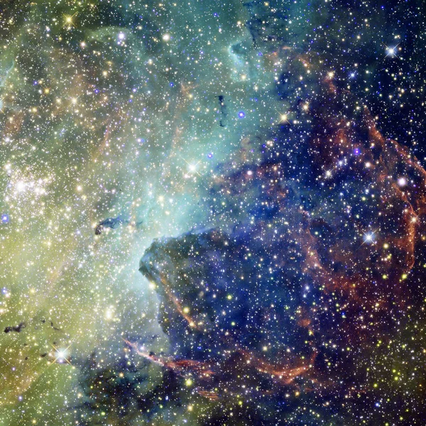 Mlhovina ve vesmíru. Prvky tohoto snímku poskytla NASA — Stock fotografie