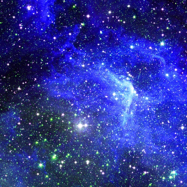 Nebula an interstellar cloud of stars dust. — Stock Photo, Image