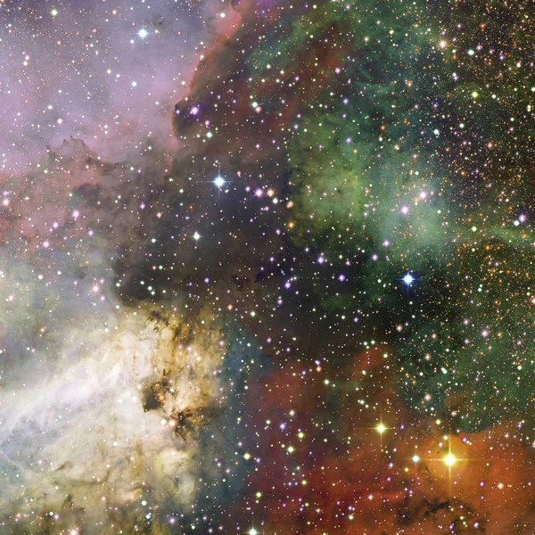 Nebula i det ytre rom. Elementer av dette bildet innredet av NASA – stockfoto
