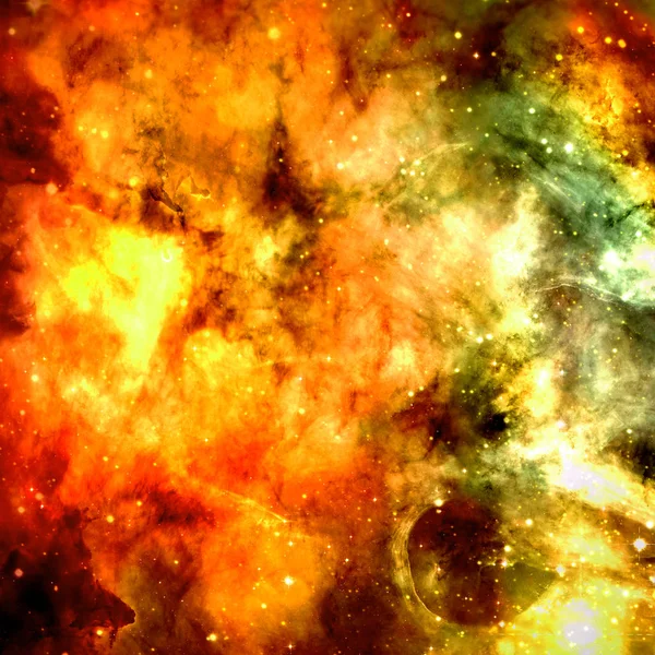 Нескінченний всесвіт. Елементи цього зображення, надані НАСА. — стокове фото