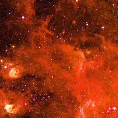 Derin uzayın güzelliği. Bu görüntünün elementleri NASA tarafından desteklenmektedir