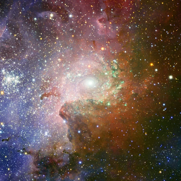 Belleza del espacio profundo. Elementos de esta imagen proporcionados por la NASA — Foto de Stock
