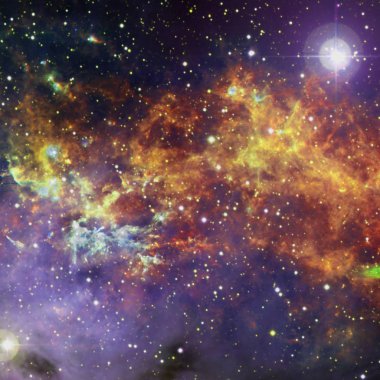 Sonsuz evren. Bu görüntünün elementleri NASA tarafından desteklenmektedir